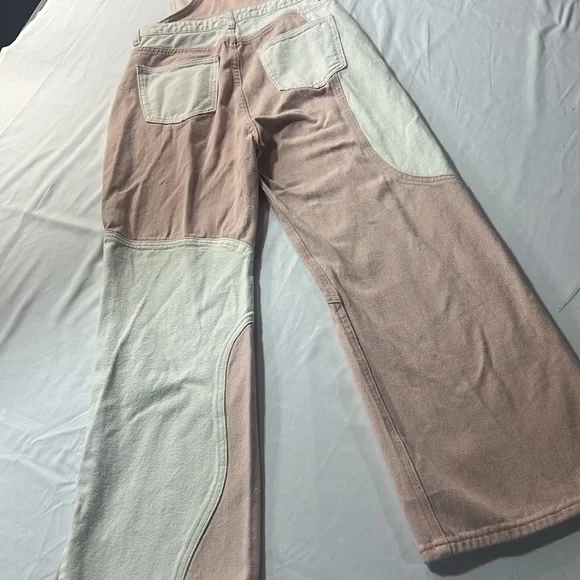 Cider pink and white overalls size small - Picture 8 of 10
